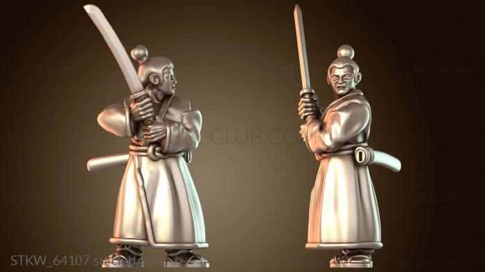 Лидер разведывательного отряда самураев