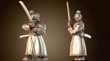 3D модель Лидер разведывательного отряда самураев (STL)