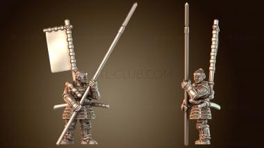 3D модель Самурайский боевой ударный агент (STL)