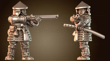 3D модель Ударная дивизия самураев (STL)