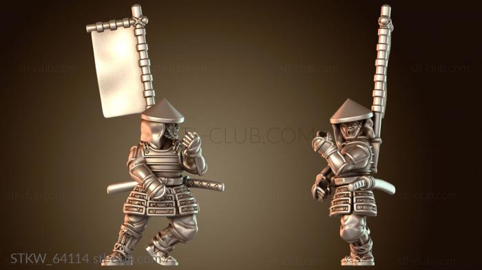 Самурайский боевой ударный лучник