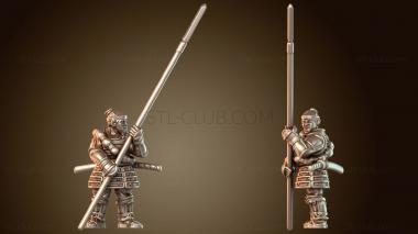 3D модель Samurai Warfare Strong Blade Knight (STL)