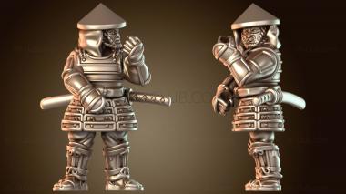 3D модель Мастер меча самурая (STL)