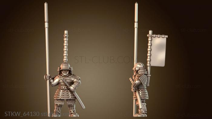 Самурайский боевой защитник тени