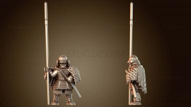 3D модель Самурайский боевой меч-гарда (STL)