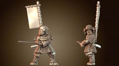 3D модель Защитник самурайской войны (STL)