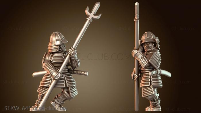 Military Самурайское Война Яри Страж