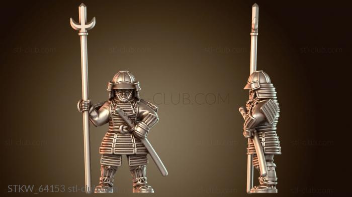 Military Самурайский военный ронин-разведчик