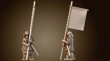 3D модель Ветеран самурайского боя (STL)