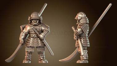 3D модель Самурайское военное дело (STL)