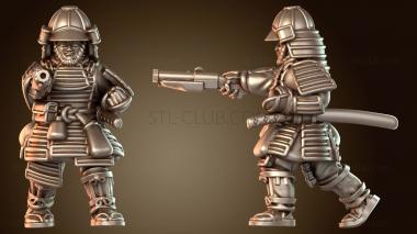 3D модель Самурай Воинственное Благородство (STL)