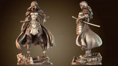 3D модель Самурай Чудо-женщина (STL)