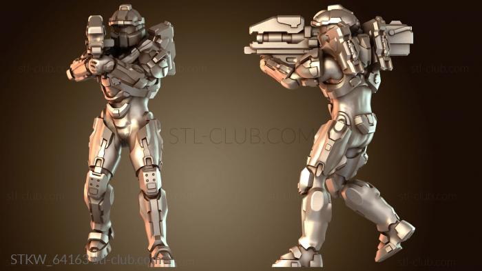 Military San Blue Gen Fred Laser