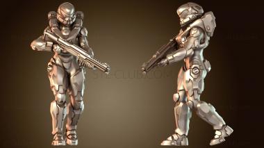 3D модель Дробовик San Blue Gen Kelly (STL)