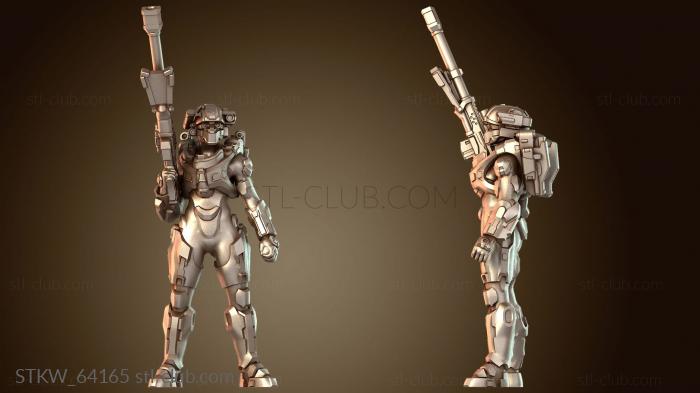 Military Снайперская винтовка San Blue Gen Linda