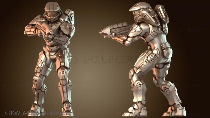 Military Штурмовая винтовка San Blue Gen Master Chief