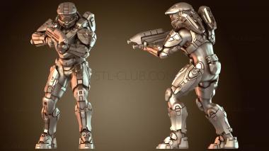 3D модель Штурмовая винтовка San Blue Gen Master Chief (STL)