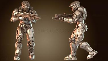 3D модель Сан II Красный (STL)