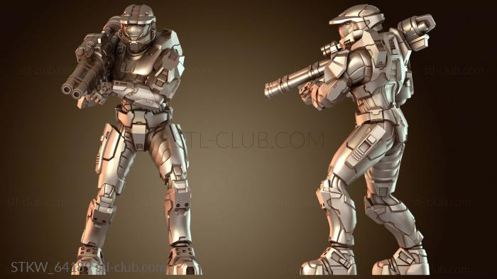 Military San II Red SMG