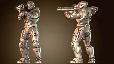 3D модель Ракетная установка «Сан III» (STL)