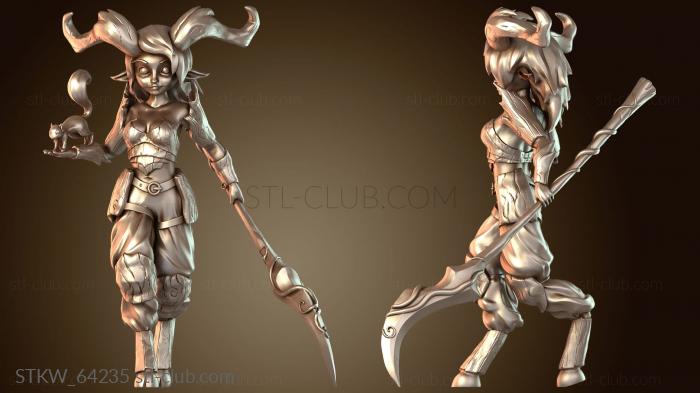 Military Девушка-сатир