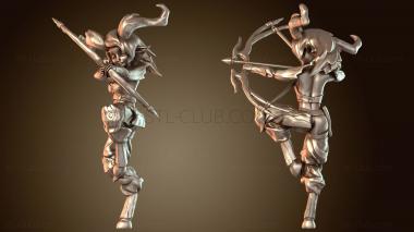 3D модель Стрельба по девушкам-сатирам (STL)