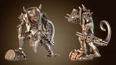 3D модель Вождь ящерообразных хамелеонов (STL)