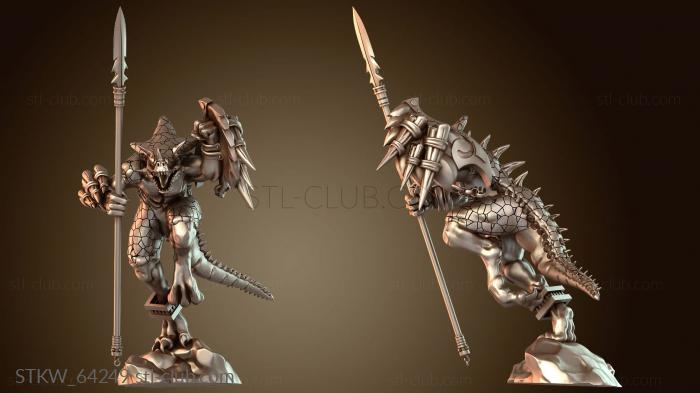 ЗАВРУС С КОПЬЕМ Крадущийся