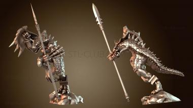 3D модель ЗАВРУС С КОПЬЕМ Ревностный (STL)