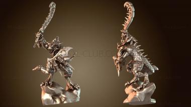 3D модель ЗАВРУС С МЕЧОМ Свирепый (STL)