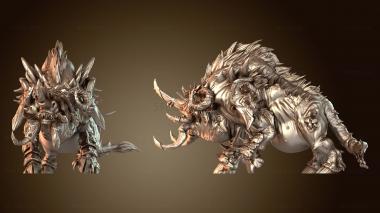 3D модель Дикая броня (STL)