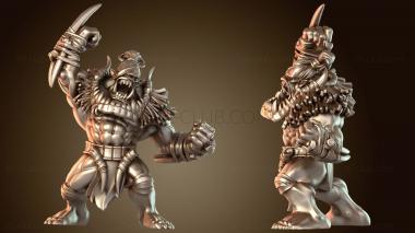 3D модель Savage Orcs Punga Orc Blocker (STL)