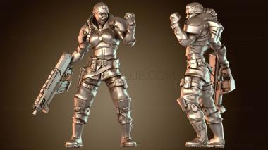 3D модель Офицер Сайкса (STL)