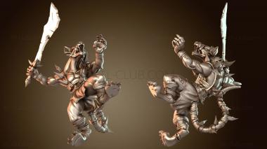 3D модель Шрам Ночной Удар (STL)