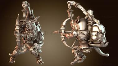 3D модель Скаркрест Коболан Рыцарь-Виверна Дальнего Действия (STL)