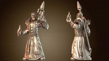 3D модель Монастырь Алого ордена, чародей Дон Кастинг (STL)