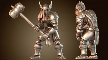 3D модель Павший чемпион монастыря Алого ордена (STL)