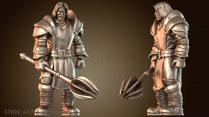 Military Паладин-командир Монастыря Алого ордена