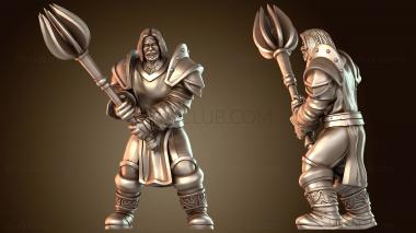 3D модель Штурм Паладина-Командира Монастыря Алого ордена (STL)