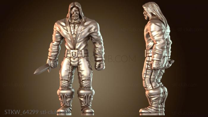 Military Пират-бандит из Алого монастыря Эш стоит