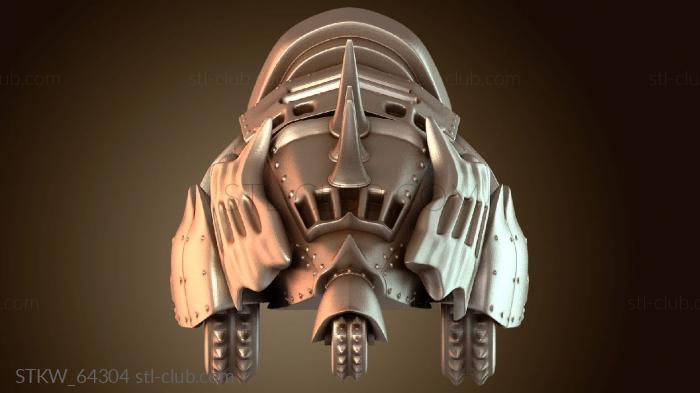 Military Стоящий мусорщик