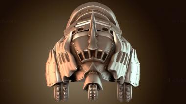 3D модель Стоящий мусорщик (STL)