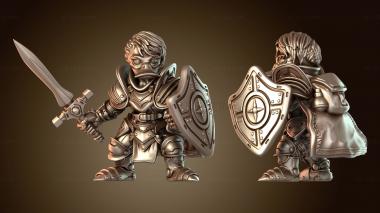 3D модель Sci Fi Daki Quackosia Mallard Knight (STL)