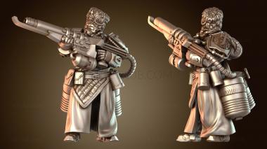 3D модель Sci Fi Firstborn Fireteam (STL)