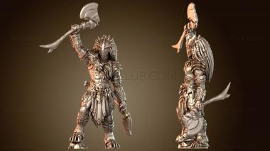 3D модель Научно-фантастическая слава клану Большого Белого Ворона (STL)