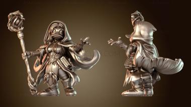 3D модель Научная фантастика Мэлорей Агуа Дева Кряква Маг (STL)