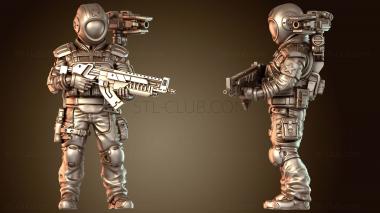 3D модель Научно-фантастический Союз Вооружённых Сил Прогрессивные Люди (STL)