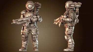 3D модель Научно-фантастический Союз Вооружённых Сил Объединённых Людей (STL)