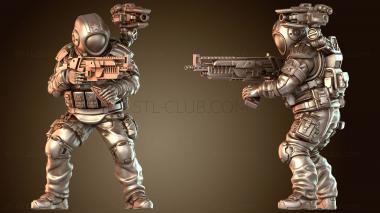 3D модель Научно-фантастический Союз Вооружённых Сил Благородные Люди (STL)