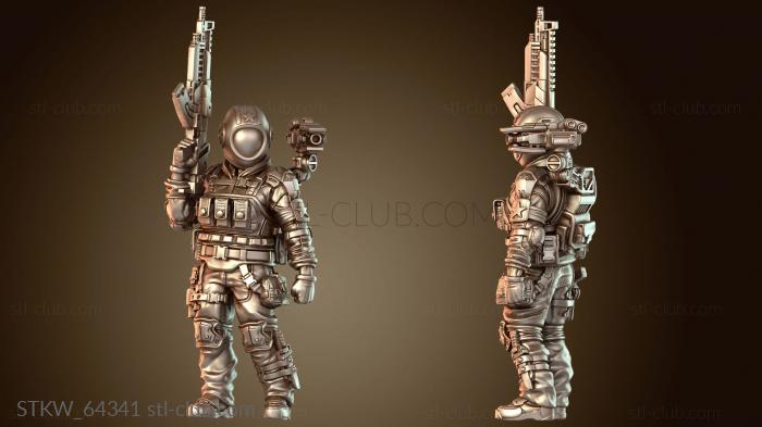 Military Научно-фантастические тактические люди Вооружённых сил Союза